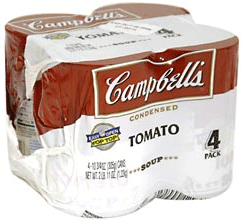 Campbell's  condensed tomato soup 4-pack Full-Size Picture